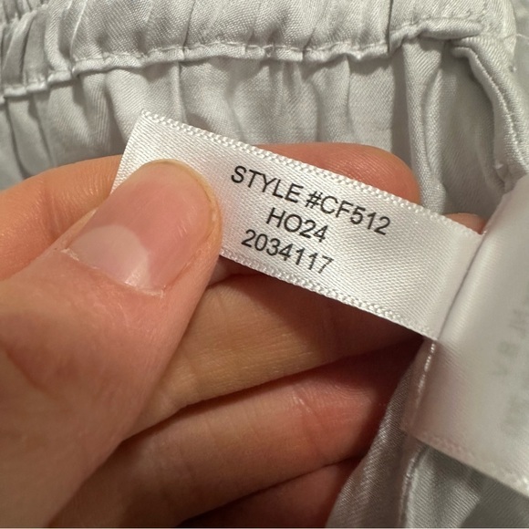 J crew Soft shine pajama pant stainlesss steel - Picture 2 of 3